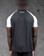 R4W HYBRID TEE BLACK/GREY