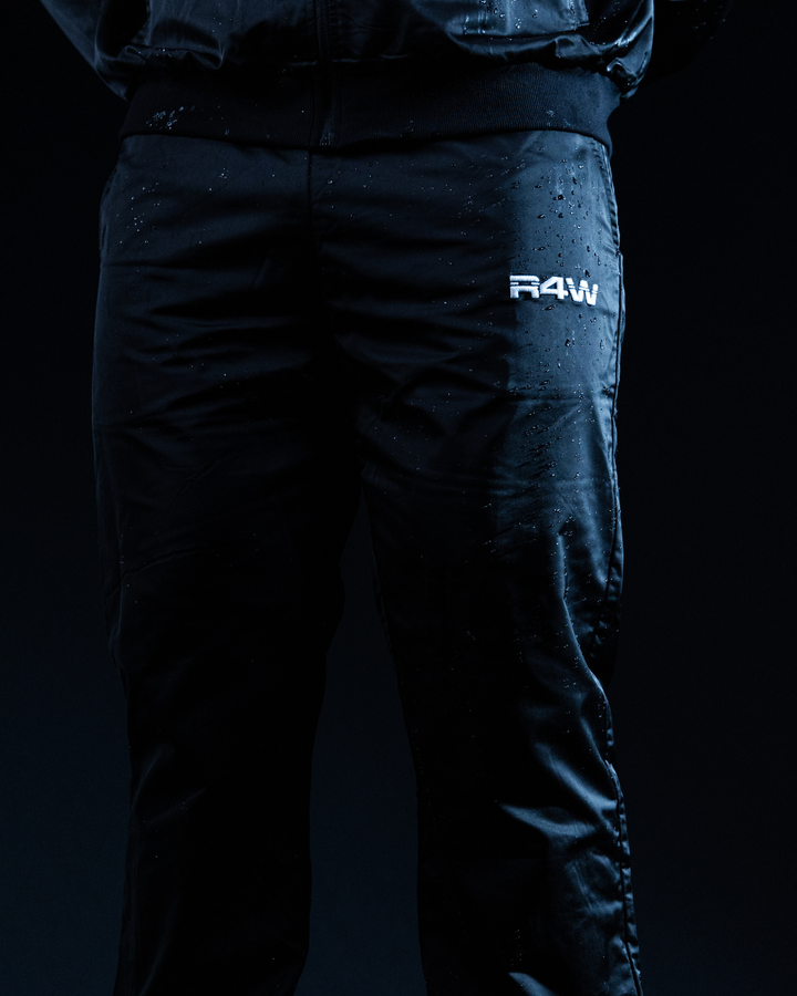 R4W HYDROTECH TRACKPANTS BLACK