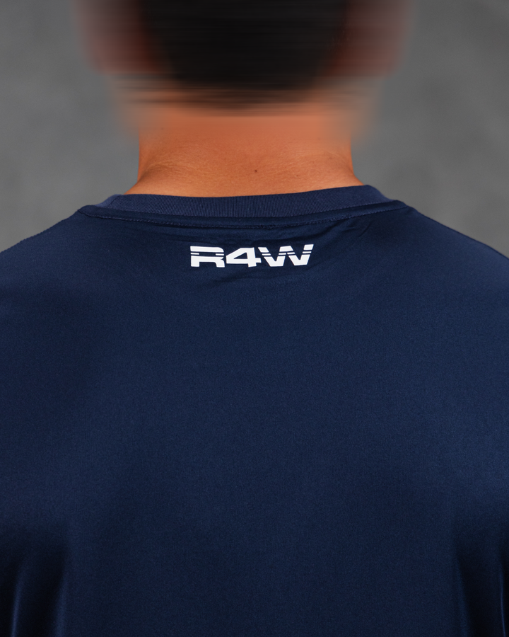 R4W ACTIVE TEE NAVY BLUE