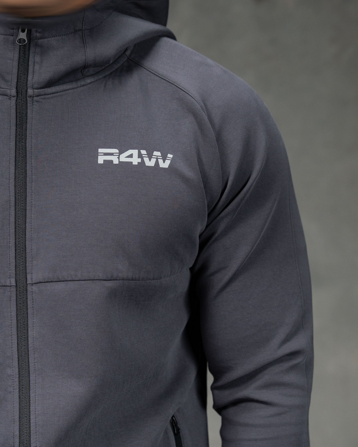 R4W TECH FLEECE JACKET CHARCOAL