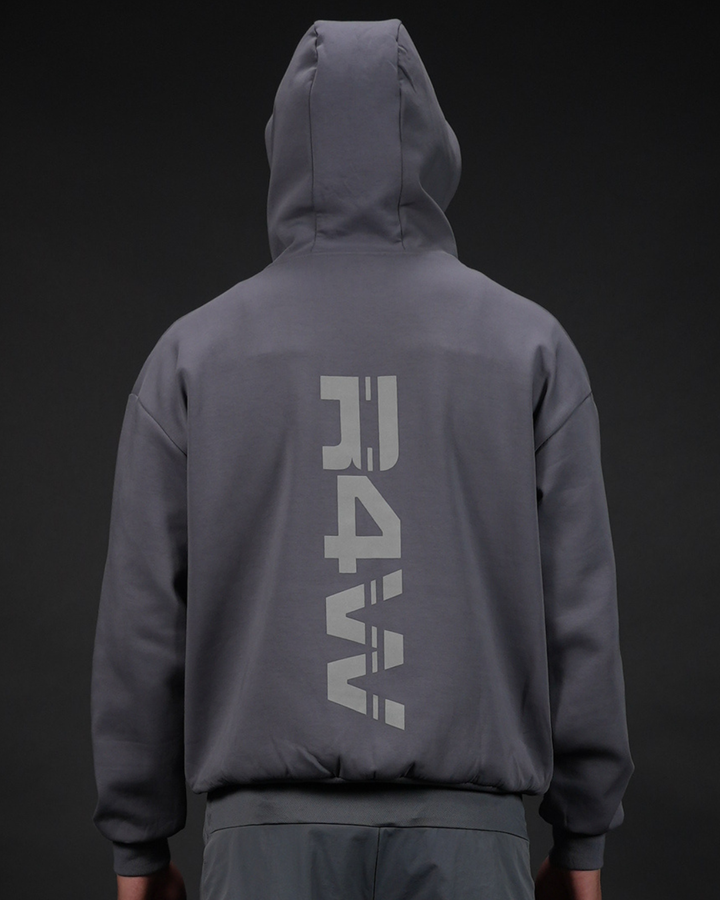 R4W ESSENTIALS HOODIE SLATE GREY