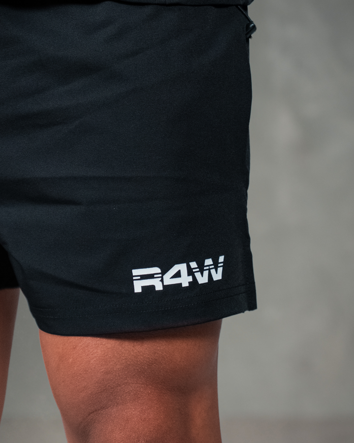 R4W ACTIVE SHORTS BLACK