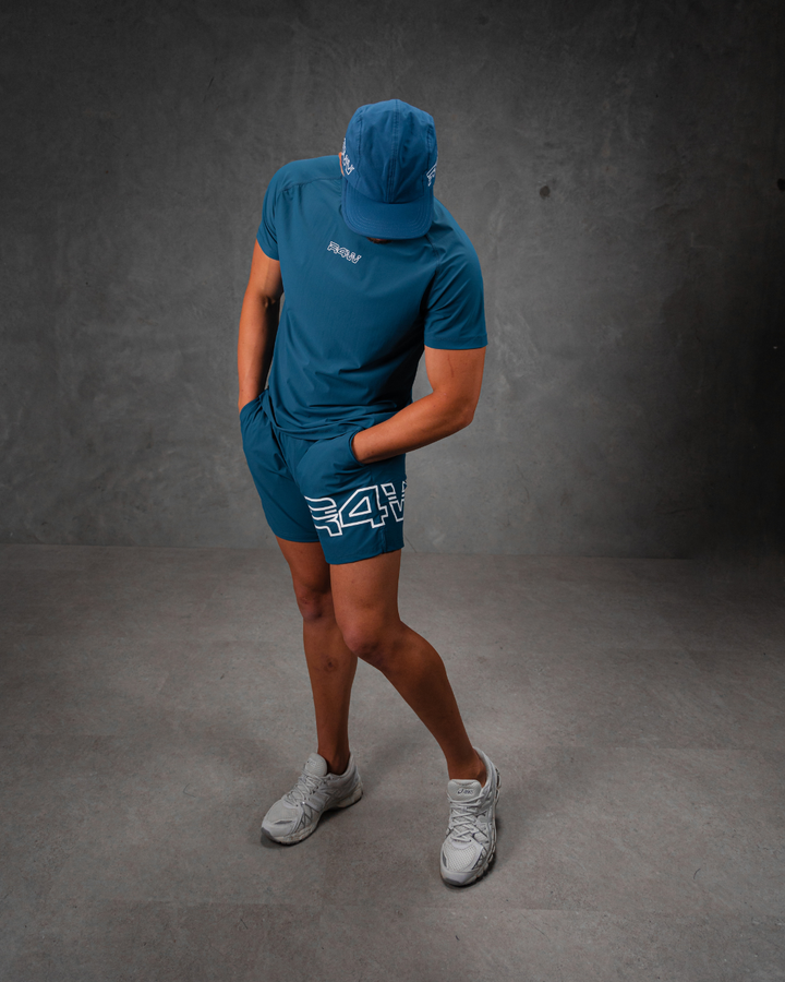 R4W PRO FLEX SHORTS AZURE