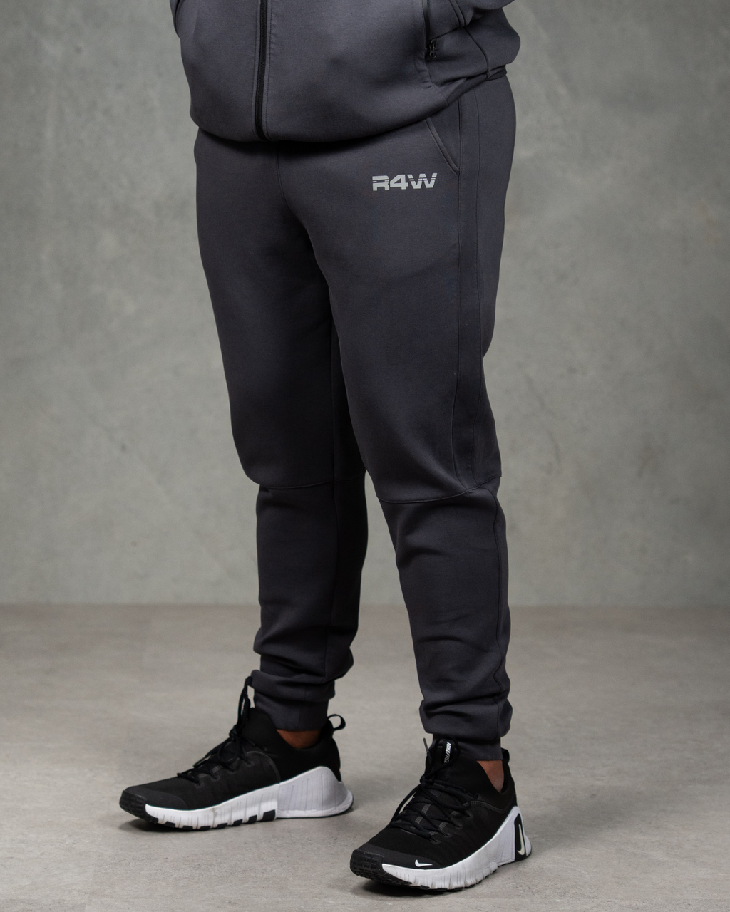 R4W TECH FLEECE TRACKPANTS CHARCOAL