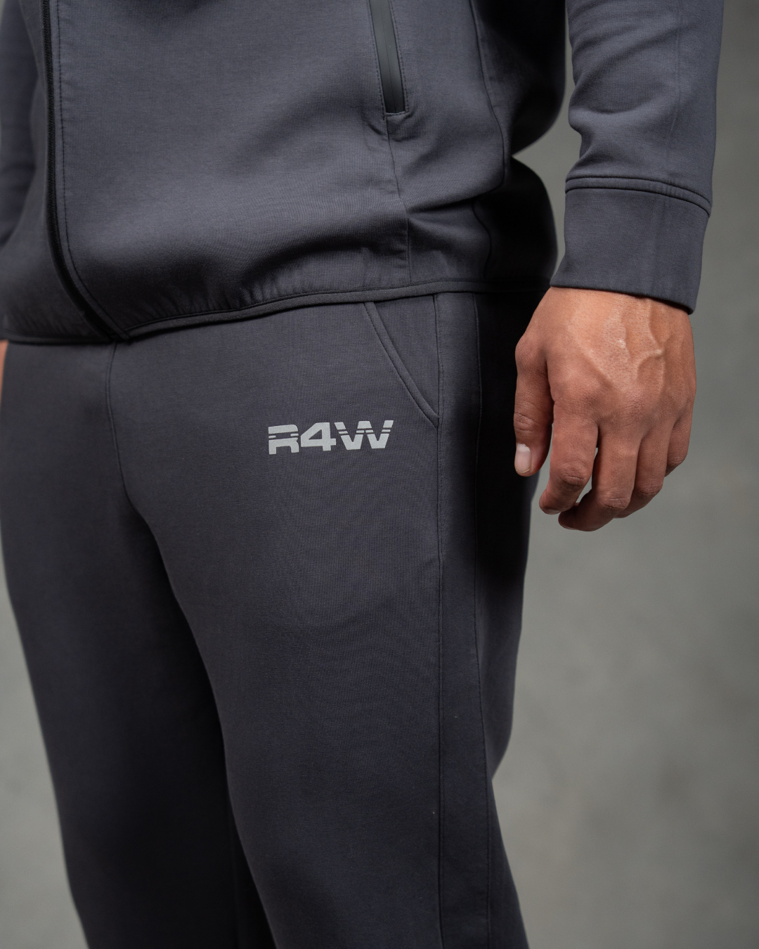 R4W TECH FLEECE TRACKPANTS CHARCOAL