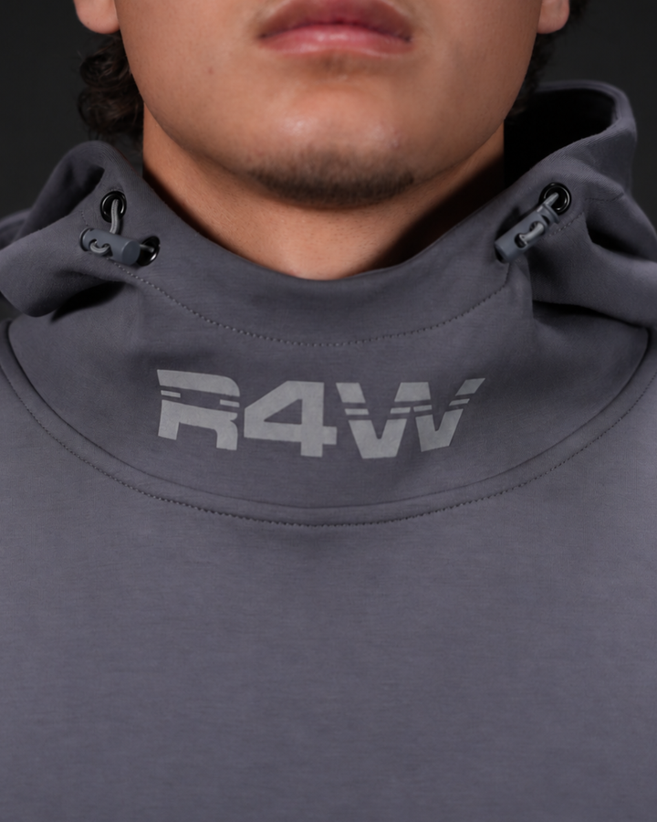 R4W ESSENTIALS HOODIE SLATE GREY
