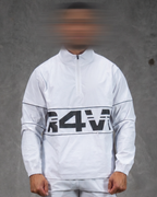 R4W DYNAMIC PULLOVER WINDBREAKER WHITE