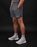 R4W ESSENTIALS SHORTS SLATE GREY