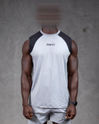 R4W HYBRID MUSCLE TANK GREY/BLACK