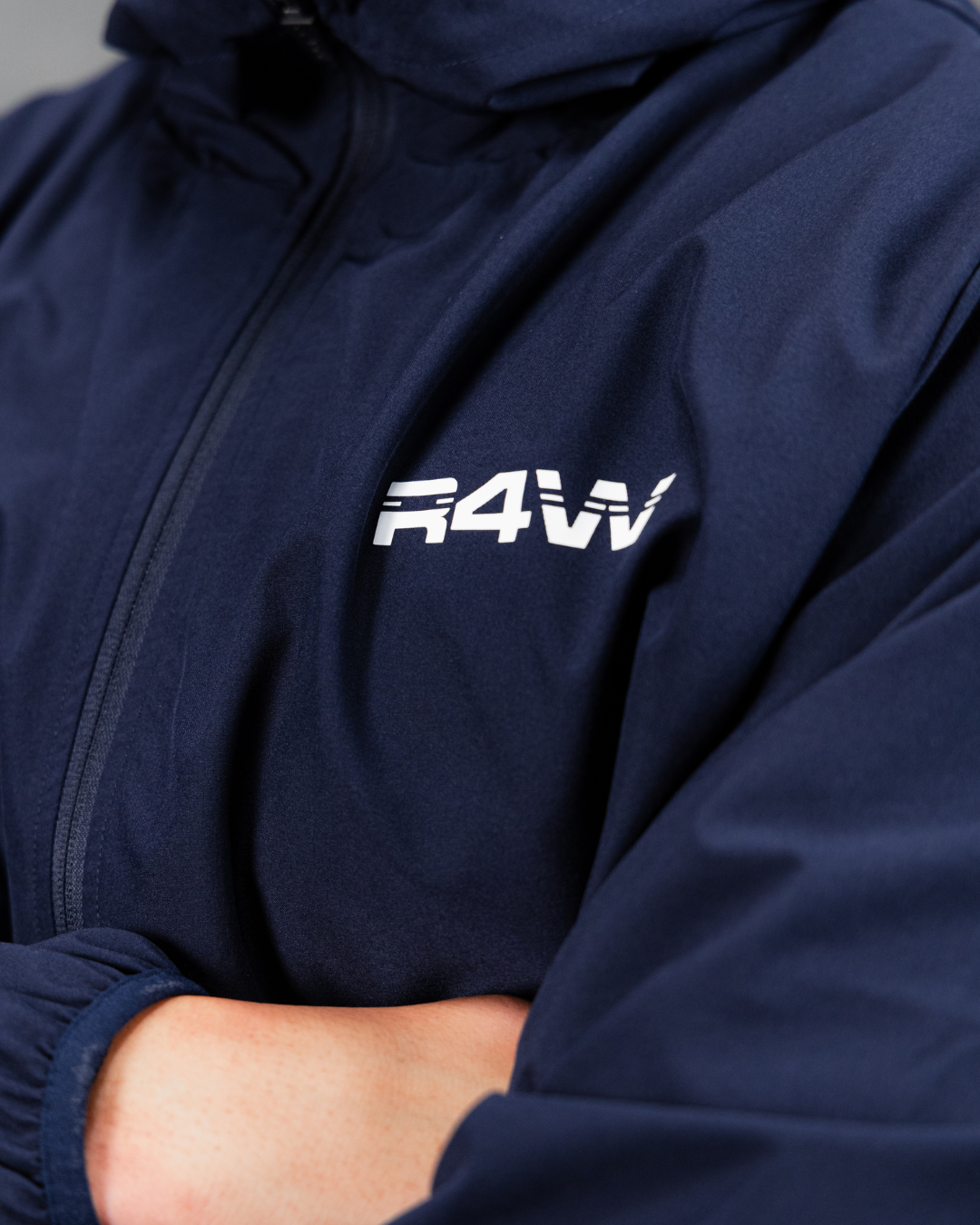 R4W ACTIVE WINDBREAKER JACKET NAVY BLUE