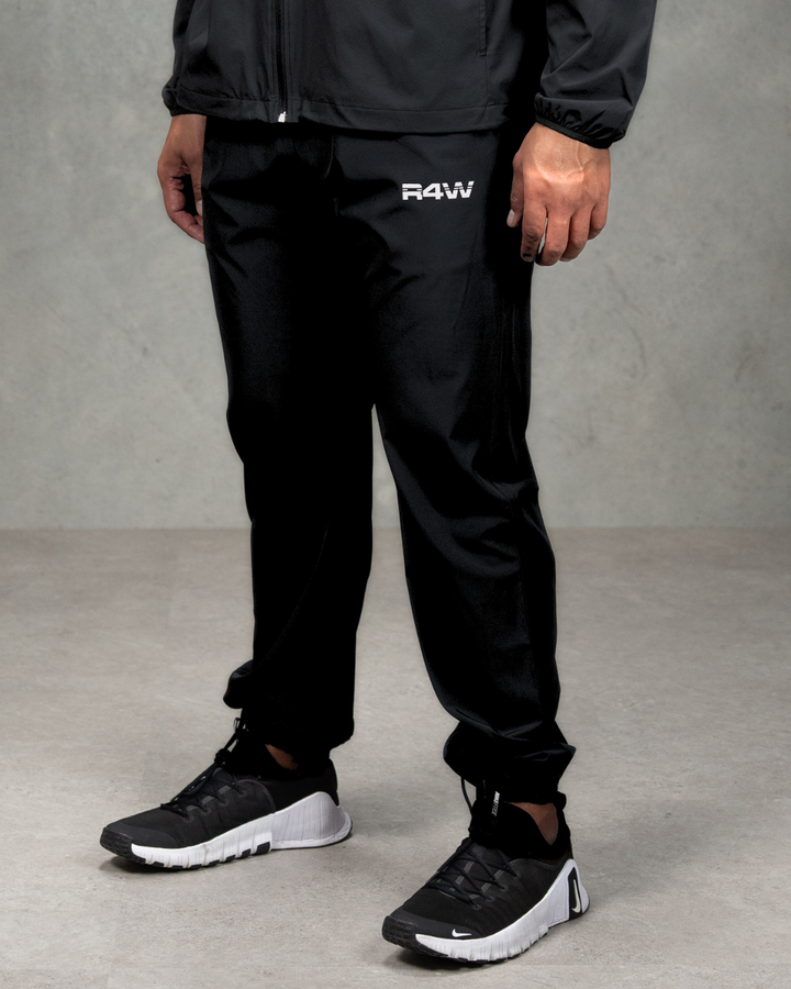 R4W ACTIVE TRACKPANTS BLACK