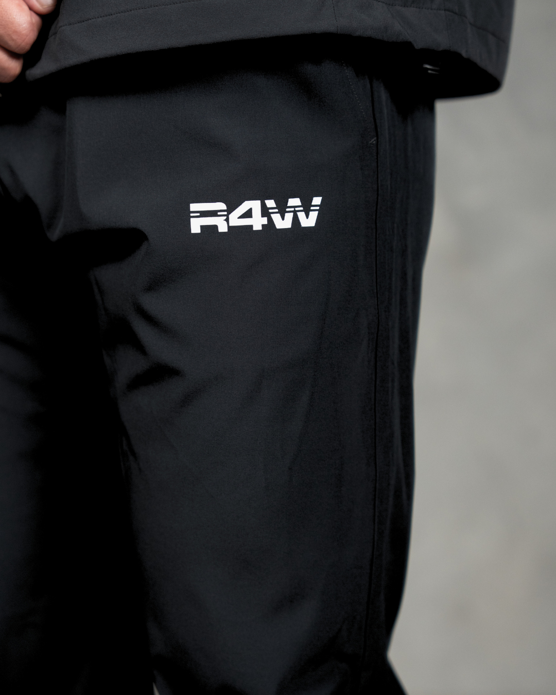 R4W ACTIVE TRACKPANTS BLACK