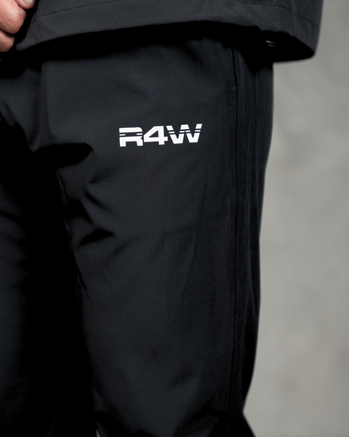 R4W ACTIVE TRACKPANTS BLACK