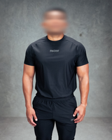 R4W PRO FLEX TEE OUTLINE BLACK