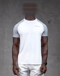 R4W HYBRID TEE WHITE/GREY