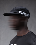 R4W EDGE DRI-FIT HAT BLACK/WHITE