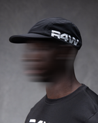 R4W EDGE DRI-FIT HAT BLACK/WHITE