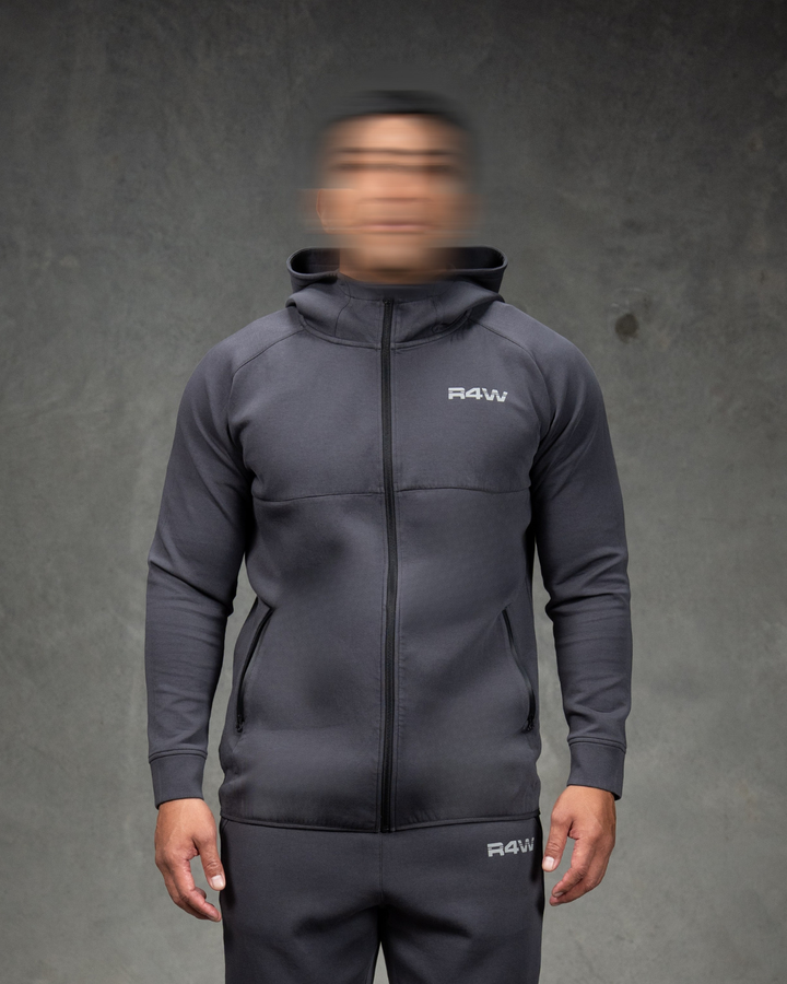 R4W TECH FLEECE JACKET CHARCOAL