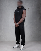 R4W FLEECE TRACKPANTS BLACK