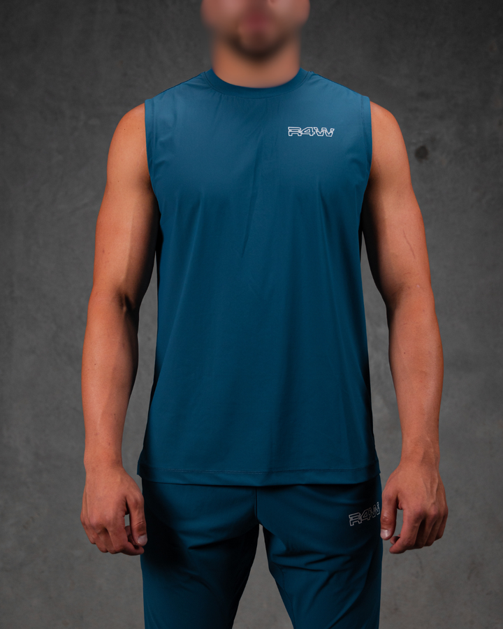 R4W PRO FLEX SINGLET AZURE