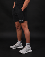 R4W ESSENTIALS SHORTS BLACK