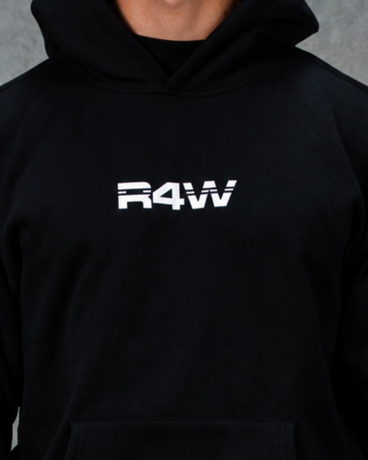 R4W OFF DUTY HOODIE BLACK