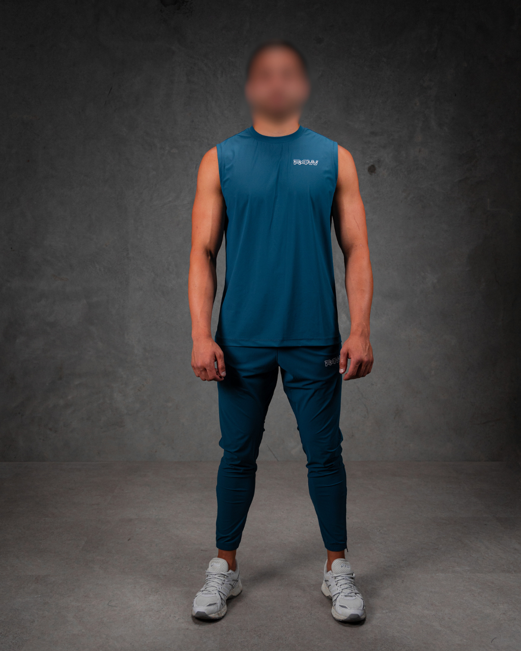 R4W PRO FLEX TRACKPANTS AZURE