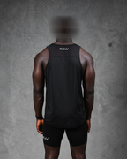 R4W ESSENTIALS RACER SINGLET BLACK