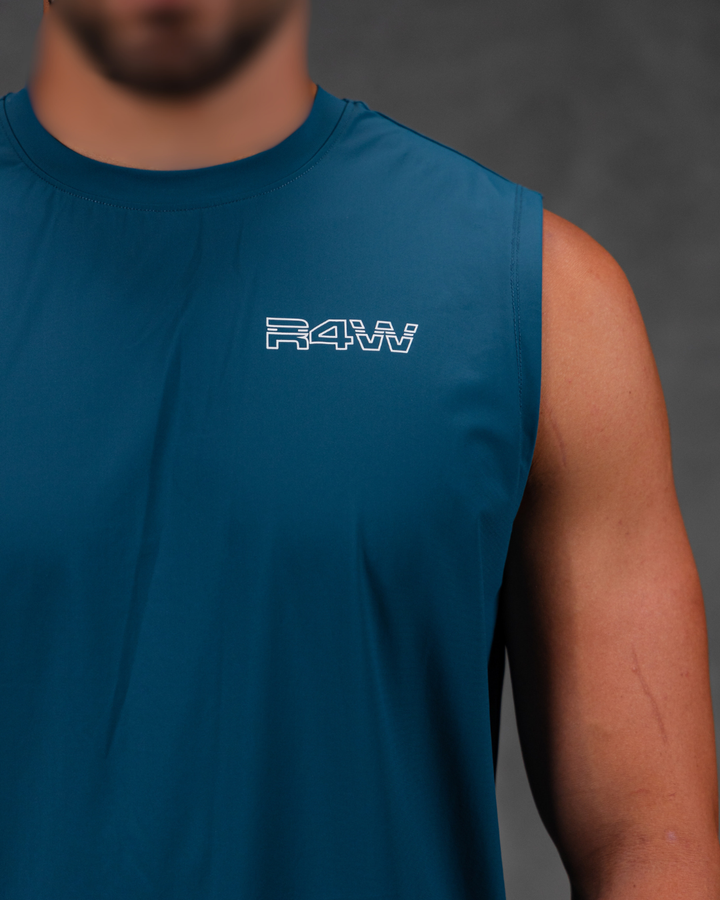 R4W PRO FLEX SINGLET AZURE