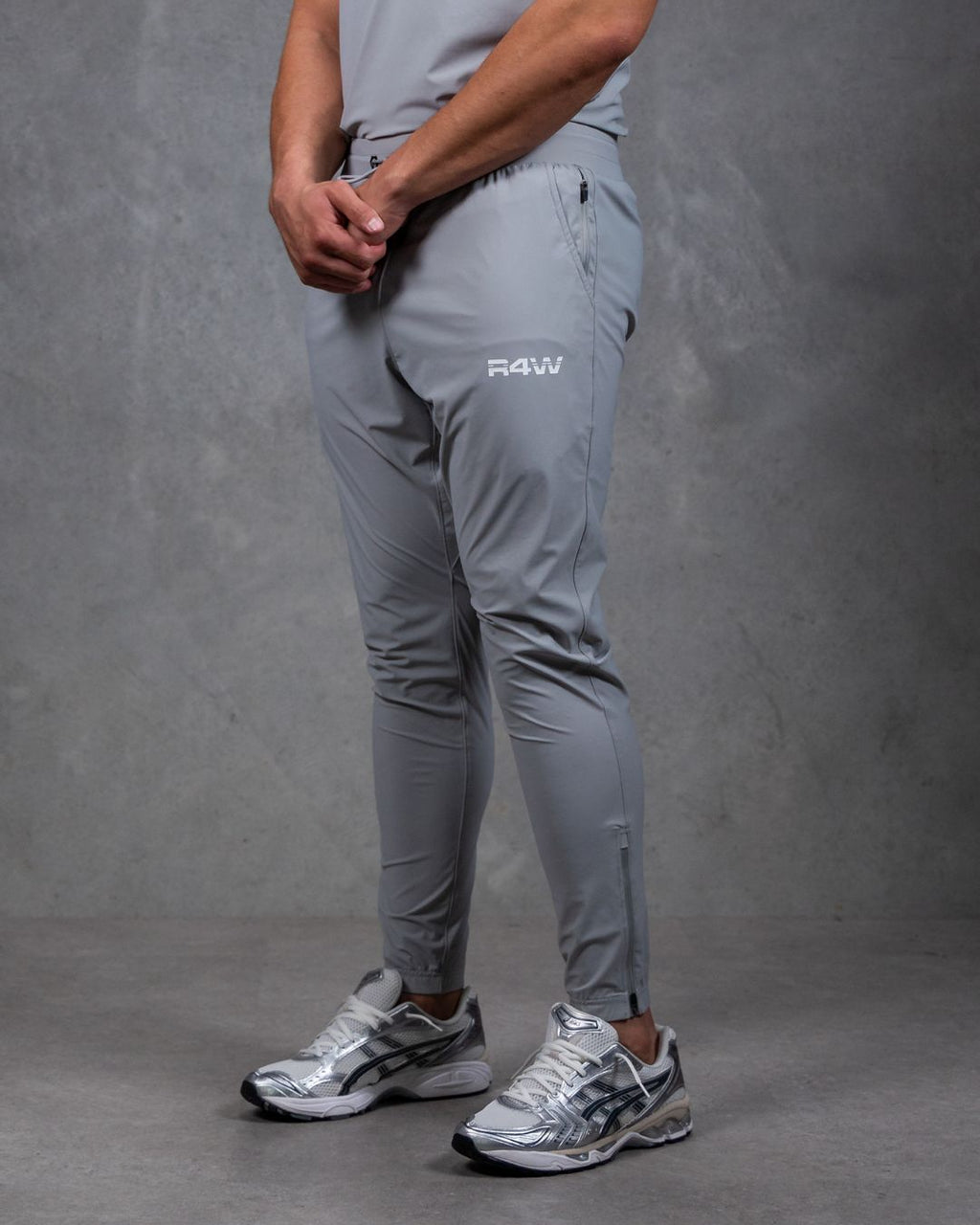 R4W PRO FLEX TRACKPANTS LIGHT GREY