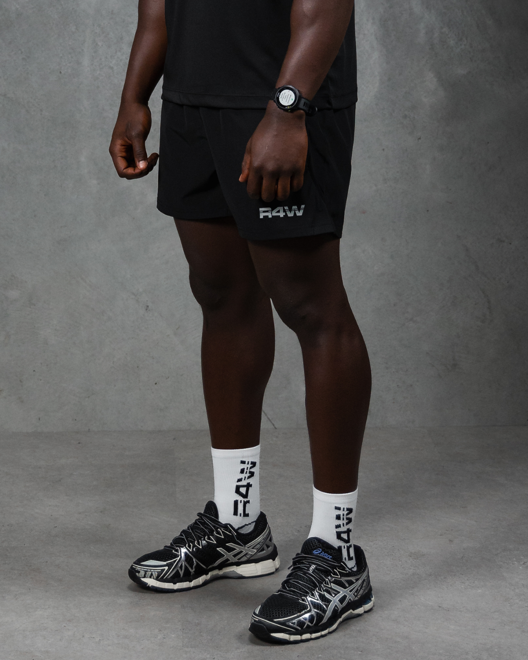 R4W ACTIVE SHORTS BLACK