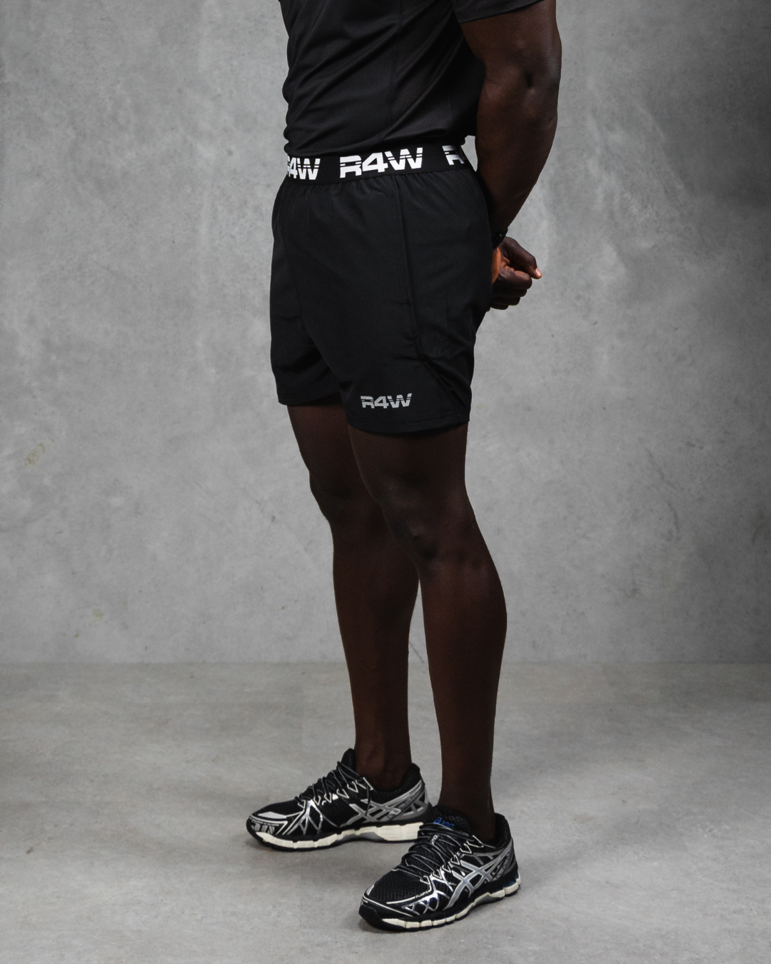 R4W MOTION SHORTS BLACK