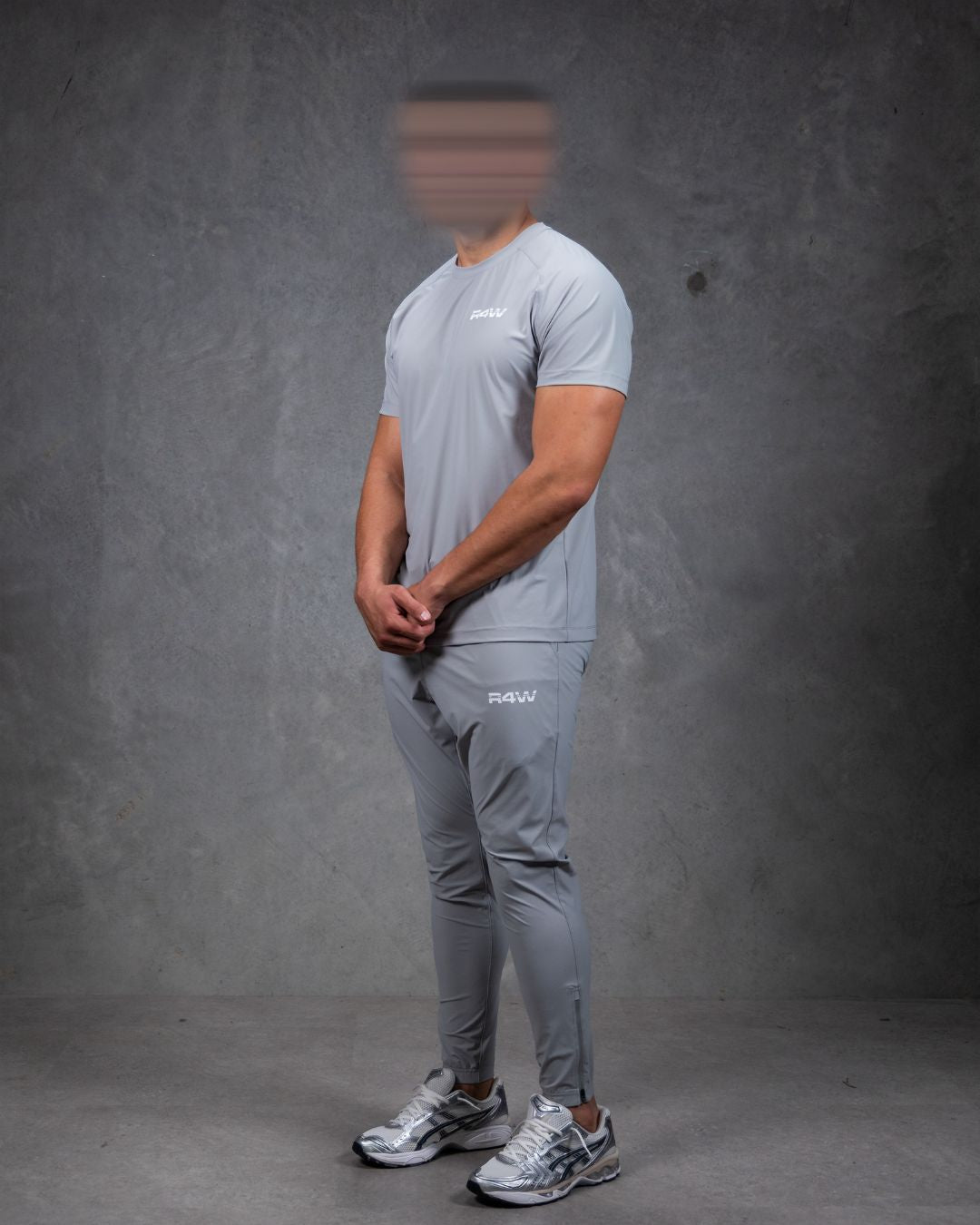 R4W PRO FLEX TRACKPANTS LIGHT GREY