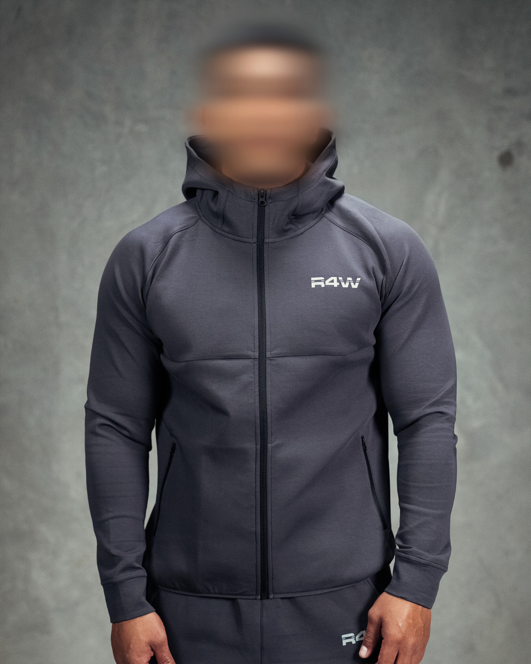 R4W TECH FLEECE JACKET CHARCOAL