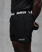 R4W MOTION SHORTS BLACK