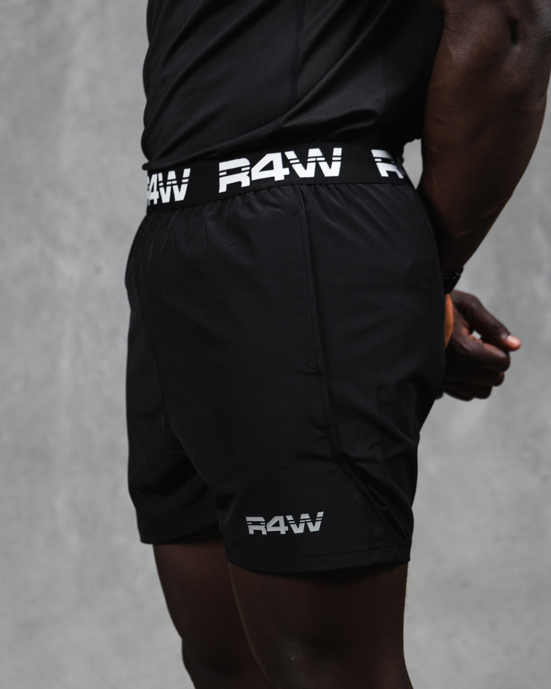 R4W MOTION SHORTS BLACK