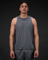 R4W ESSENTIALS SINGLET SLATE GREY