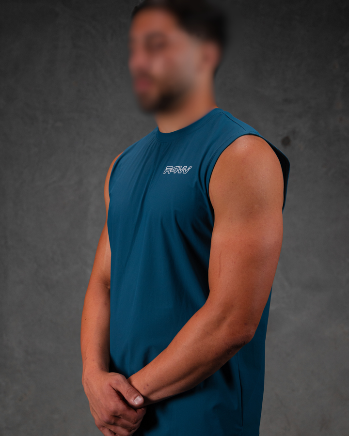 R4W PRO FLEX SINGLET AZURE