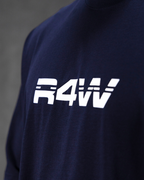 R4W OVERSIZED TEE NAVY BLUE