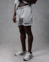 R4W FLEECE SHORTS MARL GREY