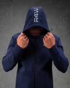 R4W TECH FLEECE JACKET NAVY BLUE