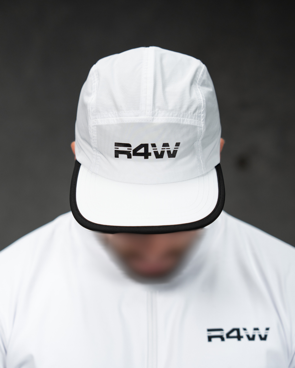 R4W ACTIVE DRI-FIT HAT WHITE