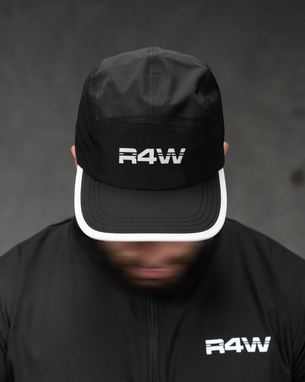 R4W ACTIVE DRI-FIT HAT BLACK