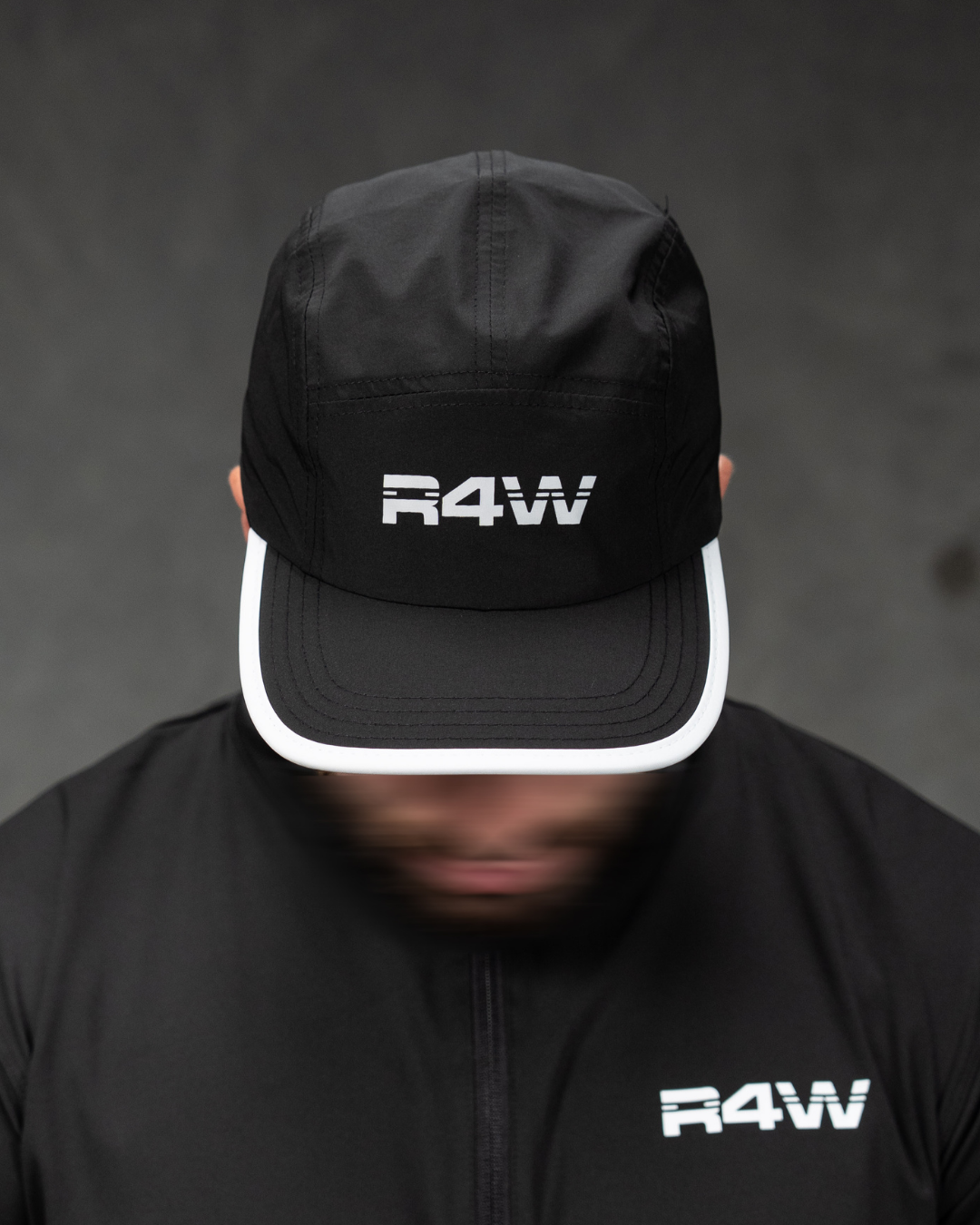 R4W ACTIVE DRI-FIT HAT BLACK