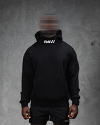 R4W ESSENTIALS HOODIE BLACK