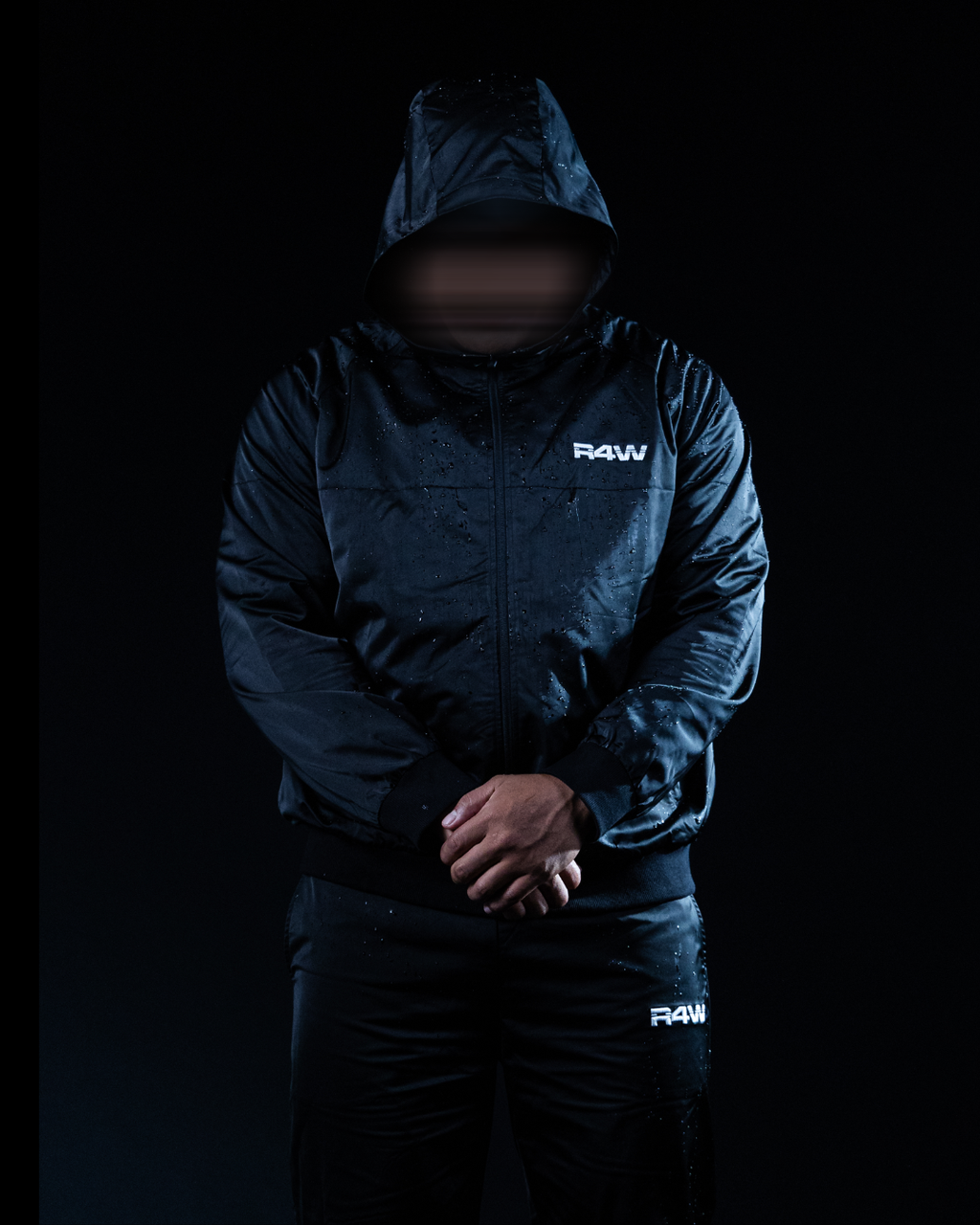 R4W HYDROTECH WINDBREAKER BLACK