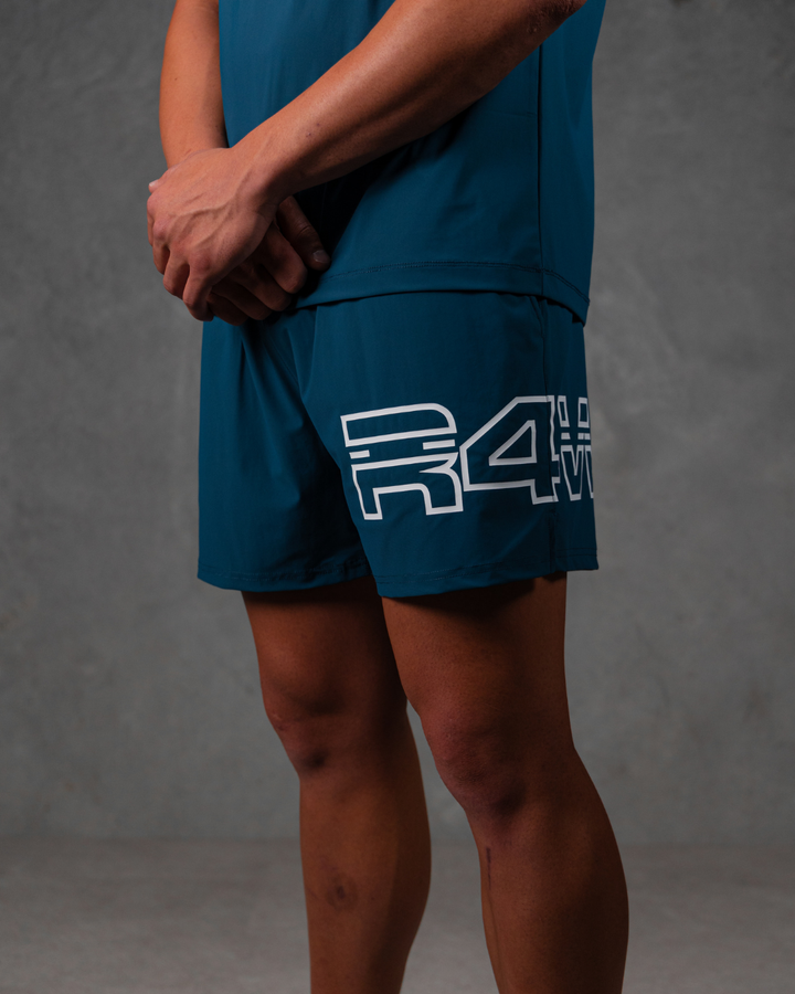 R4W PRO FLEX SHORTS AZURE
