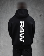 R4W ESSENTIALS HOODIE BLACK