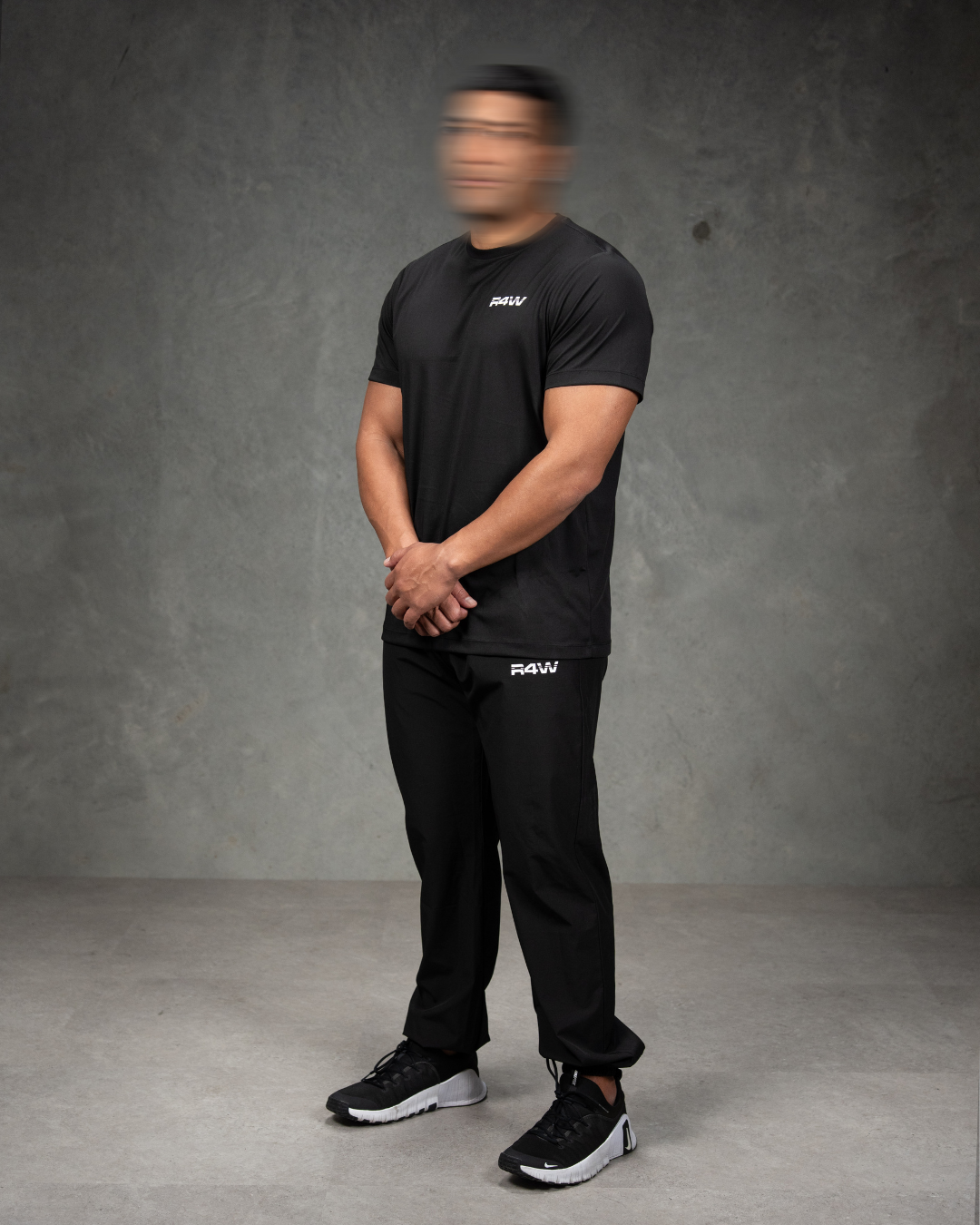 R4W ACTIVE TEE BLACK