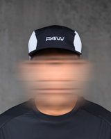 R4W HYBRID DRI-FIT HAT BLACK/GREY